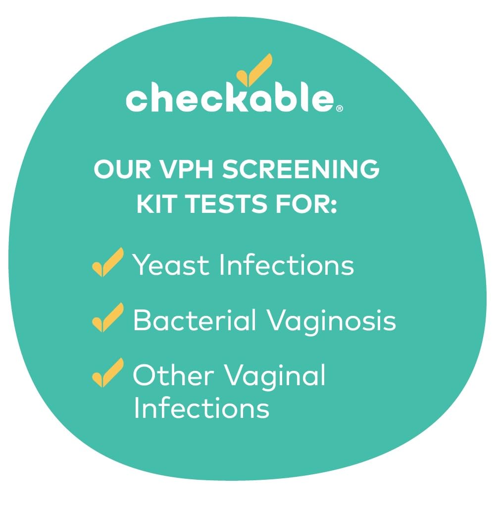 Checkable® Vaginal pH Screening Strips, Quick Results, Vaginal pH Balance Screening Strip Checkable Medical uk supplements