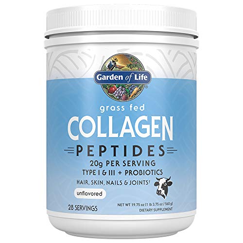 Garden of Life Grass Fed Collagen Peptides Powder – Unflavored Collagen Powder Garden of Life uk supplements