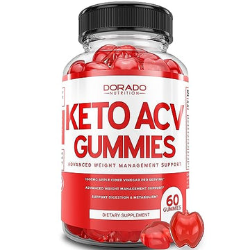 Keto ACV Gummies for Weight Management Advanced Formula (1000mg Per Serving) DORADO NUTRITION uk supplements
