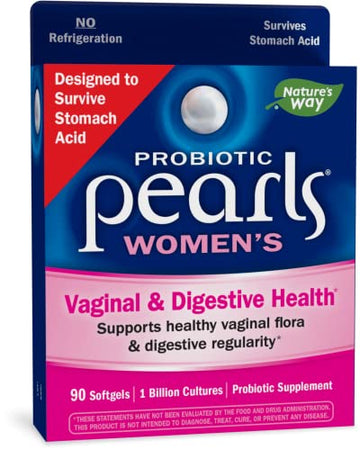 Nature's Way Probiotic Pearls for Women, Vaginal and Digestive Health Nature's Way uk supplements