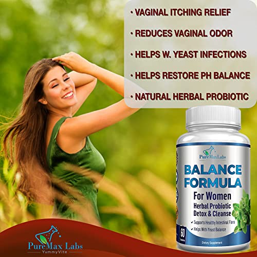 YUMMYVITE Balance Complex for Women - for Vaginal Health, Herbal Detox & Cleanse YUMMYVITE uk supplements
