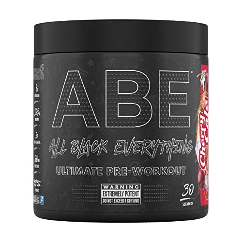 ABE All Black Everything Pre Workout Energy, Increase Physical Performance with Citrulline Applied Nutrition uk supplements