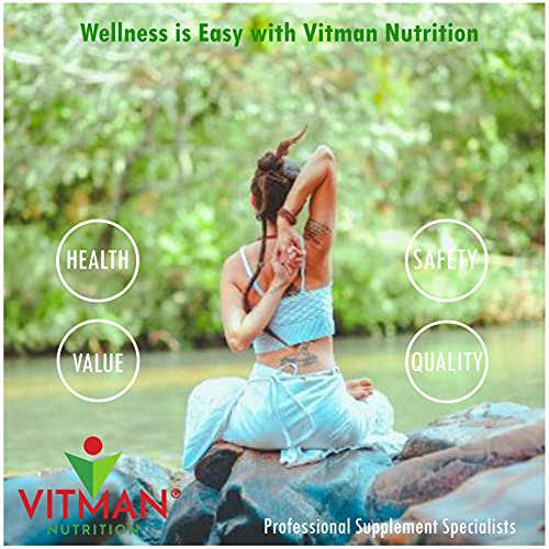 Marine Collagen Capsules - 600mg High Strength Hair, Skin and Joint Supplement VitMan Nutrition uk supplements