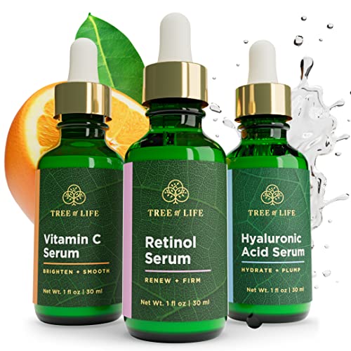 Tree of Life POWER TRIO for Brightening, Firming & Hydrating - Vitamin C Tree of Life Beauty uk supplements
