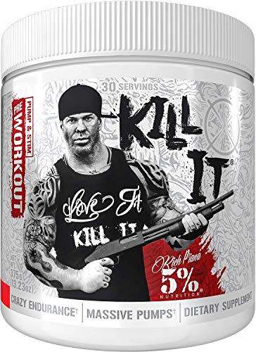 5% Nutrition Rich Piana Kill It Pre Workout Powder w/Creatine, Jitter-Free Caffeine 5% Nutrition uk supplements