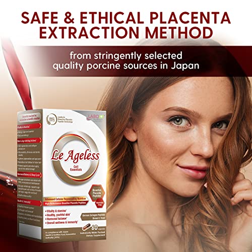 LABO Nutrition Le Ageless – Placenta Cell Rejuvenating Therapy from Japan – Enhanced with Collagen LABO Nutrition uk supplements
