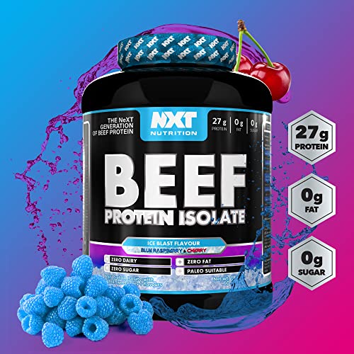 NXT Nutrition Beef Protein Isolate Powder - Protein Powder High in Natural Amino Acids NXT Nutrition uk supplements
