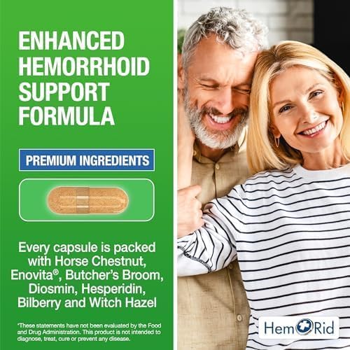 HemRid Max and Maximum Strength Lidocaine Cream - Hemorrhoid Relief Bundle for Fast Internal & External Support - Hemorrhoid Pills & Hemorrhoidal Lidocaine Cream for Rapid Comfort & Soothing Care HemRid uk supplements