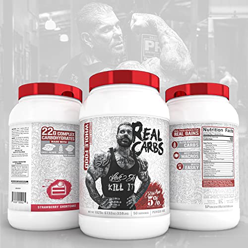 5% Nutrition Rich Piana Real Carbs with Real Food Complex Carbohydrates, Long-Lasting 5% Nutrition uk supplements