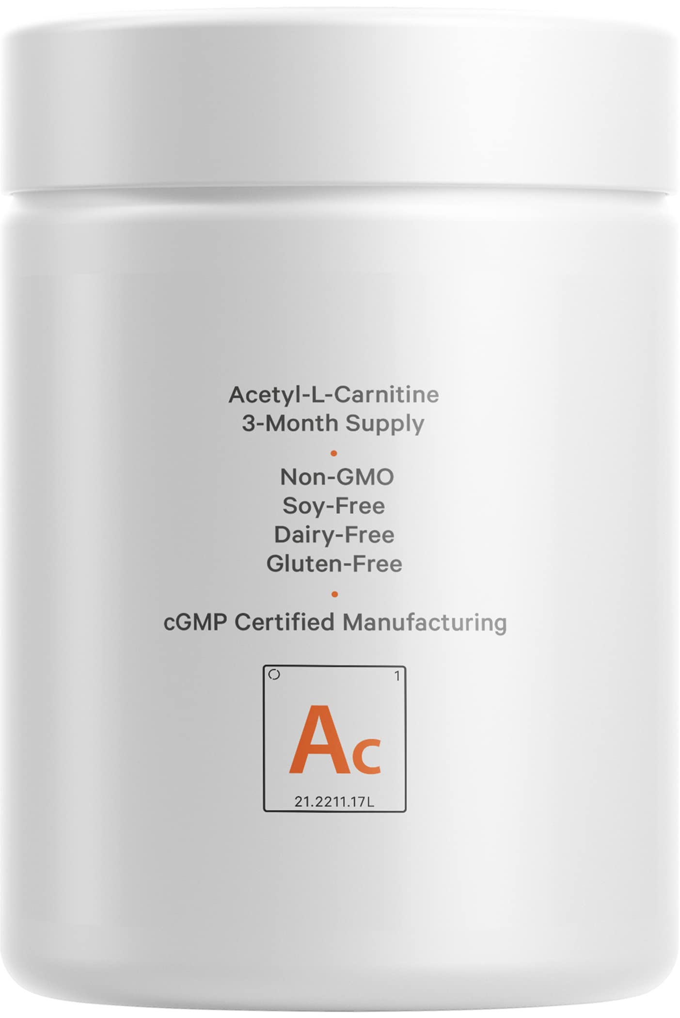 Codeage Liposomal Acetyl-L-Carnitine+ Supplement - 500 mg Acetyl-L-Carnitine per Serving - 3-Month Supply, Liposomal Delivery - Alcar Supplement - L-Carnitine - Non-GMO, Gluten-Free, 90 Capsules Codeage uk supplements