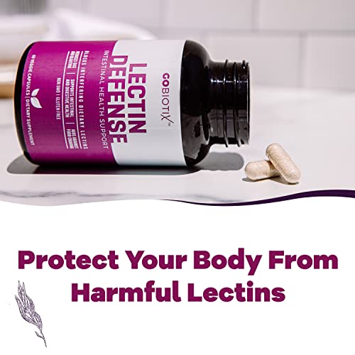 GOBIOTIX Lectin Defense - Lectin Blocker Supplement with MSM and Digestive Enzymes GOBIOTIX uk supplements