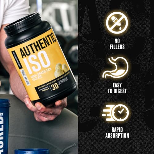 Jacked Factory Authentic ISO Grass Fed Whey Protein Isolate Powder - Low Carb Jacked Factory uk supplements