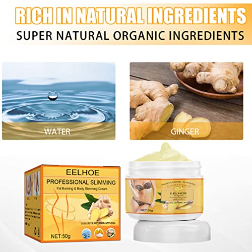 Ginger Fat Burning Cream Anti-cellulite Full Body Slimming Weight Loss Massaging Cream Grospe uk supplements