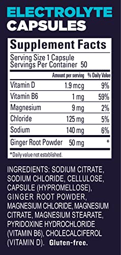 GU Energy Roctane Ultra Endurance Electrolyte Capsules, 50-Count Bottle GU Energy uk supplements