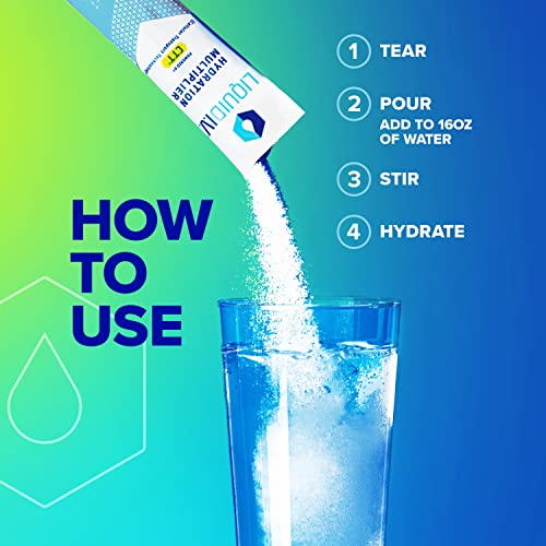 Liquid I.V. Hydration Multiplier + Probiotic Kombucha - Tart Green Apple - Hydration Powder Liquid I.V. uk supplements