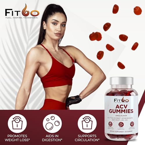FIT60 Keto Apple Cider Vinegar Gummies with The Mother | Keto ACV Gummies for Advanced Healthy Weight FIT60 uk supplements