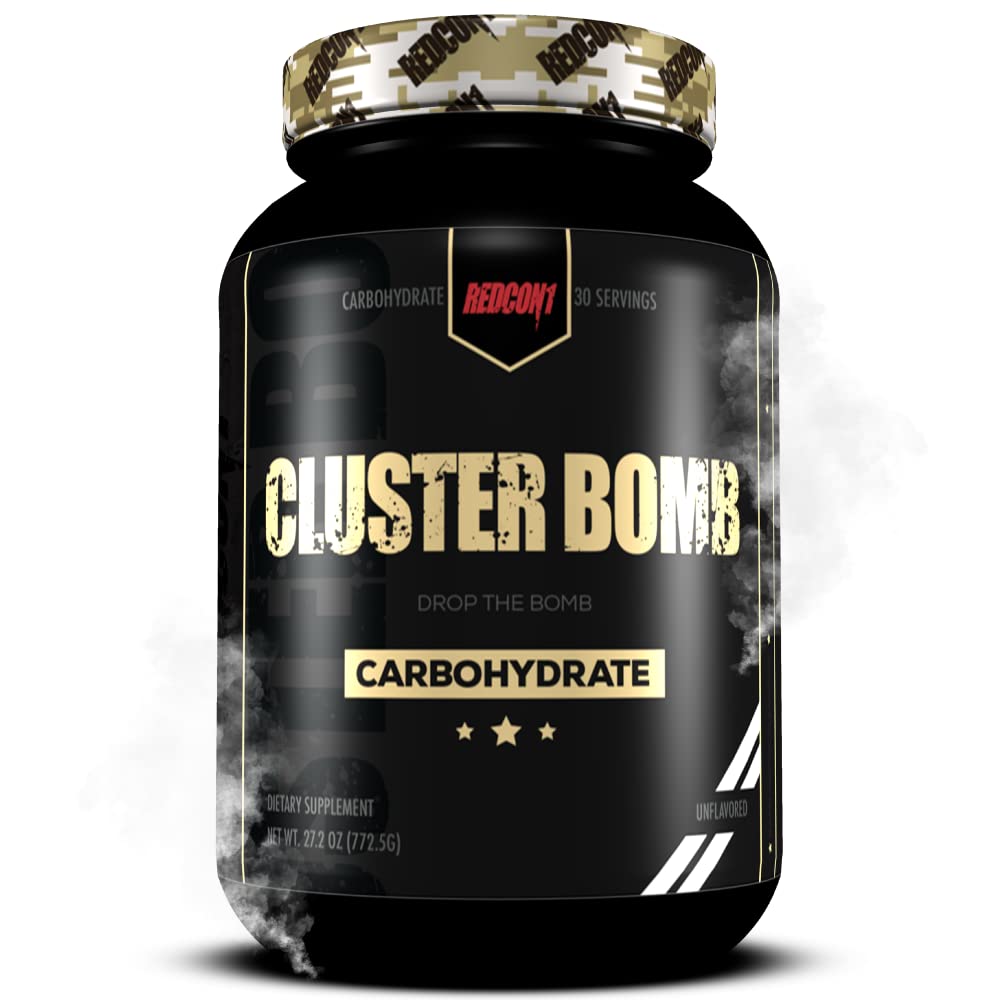 REDCON1 Cluster Bomb, Unflavored - Intra/Post Workout Carbs - Gluten Free + Vegan Cluster REDCON1 uk supplements