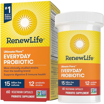 Renew Life Everyday Probiotic Capsules, Daily Supplement Supports Urinary, Digestive Renew Life uk supplements