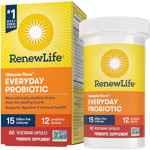 Renew Life Everyday Probiotic Capsules, Daily Supplement Supports Urinary, Digestive Renew Life uk supplements
