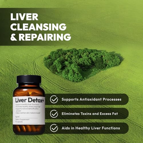 BigVita Liver Detox Vegan Gluten Free Liver Health Supplement Cleanse Detox & Repair BigVita uk supplements