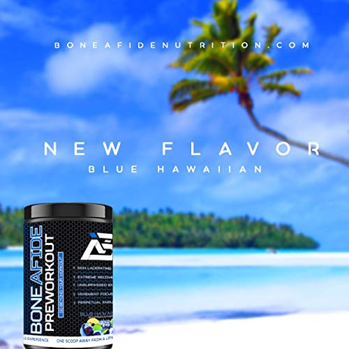 Boneafide Preworkout (Blue Hawaiian) Boneafide Nutrition uk supplements