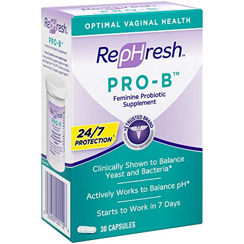 Rephresh Pro-B Probiotic Supplement for Women, 30 Oral Capsules (Pack of 2) Rephresh uk supplements