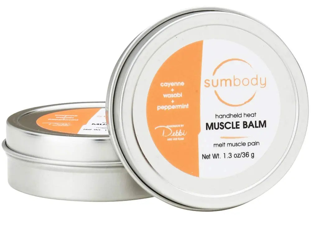 Sumbody Sore Muscles Heat Muscle Balm - Warming & Cooling Muscle Rub for Men and Women, Relaxer Menthol Balm for Body & Joint, Soothing Sore Feet Relief Travel Size, Shoulder Reliever Rub, Made in USA Sumbody uk supplements