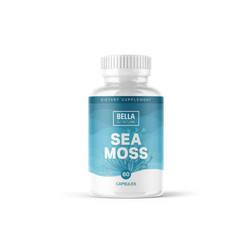 Bella All Natural Sea Moss Vitamins | Pure Sea Moss | Irish Sea Moss, 60 Capsules Bella All Natural uk supplements
