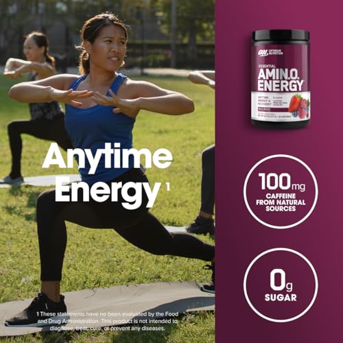 Optimum Nutrition Amino Energy - Pre Workout with Green Tea, BCAA, Amino Acids Optimum Nutrition uk supplements