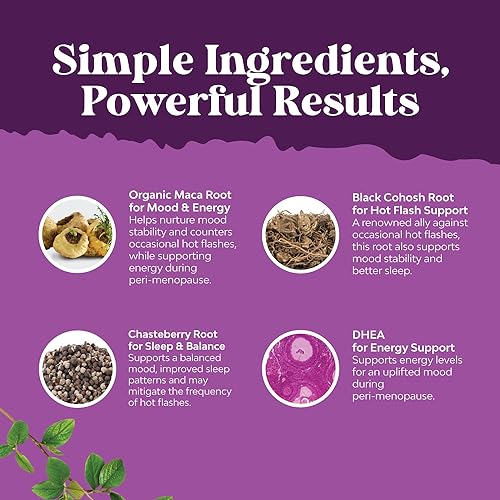 Complete Perimenopause Supplement for Women - Multibenefit Menopause Relief Natures Craft uk supplements