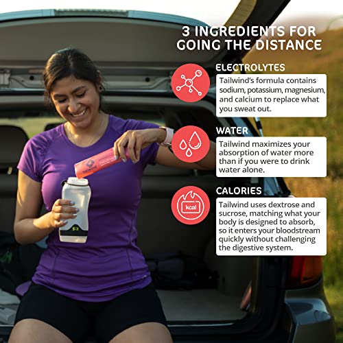 Tailwind Nutrition Endurance Fuel, Caffeine Drink Mix with Electrolytes Tailwind uk supplements