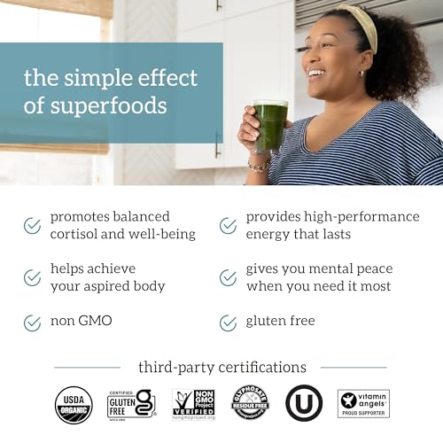 Organifi Green Juice - Organic Superfood Powder - 180-Day Supply - Organic Vegan Green Organifi uk supplements