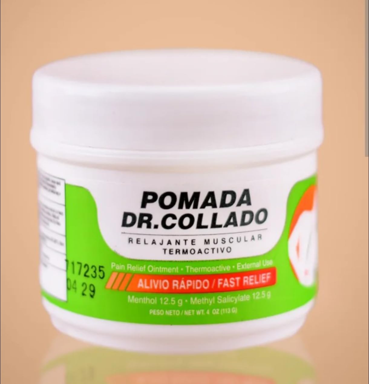 Pomada dr collado analgésico 4 oz Aus Healthcare uk supplements