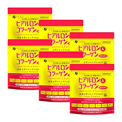 FINE Japan Collagen Peptides. Hyaluronic & Collagen + Ubiquinol. Marine Collagen Powder with Elastin FINE JAPAN uk supplements