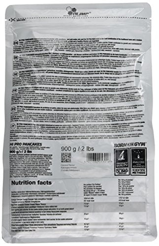 Olimp Labs Hi Pro Protein Pancakes in Powder, Coconut Flavour, 900 g OLIMP SPORT NUTRITION uk supplements