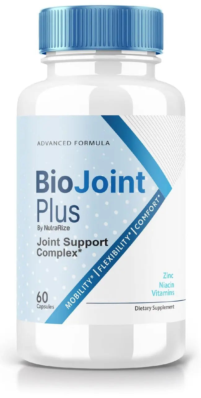 BioJoint Plus - BioJoint Plus Advanced Joint Support Formula, BioJoint Supplement, BioJoint Maximum Strength Pills for Joint Wellness and Mobility, Bio Joint Plus Reviews (60 Capsules) NutraRize uk supplements