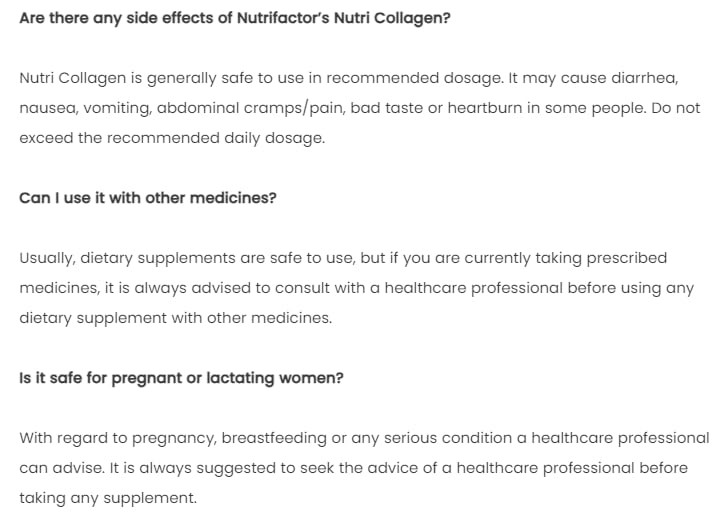 (Buy one, get one Free) Nutrifactor: Collagen: for Healthy Skin Nutrifactor uk supplements