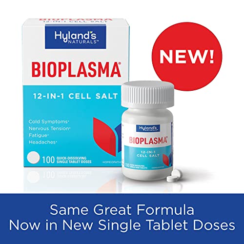 Hyland's Naturals Bioplasma Cell Salts Tablets, Natural Homeopathic Combination Hyland's uk supplements