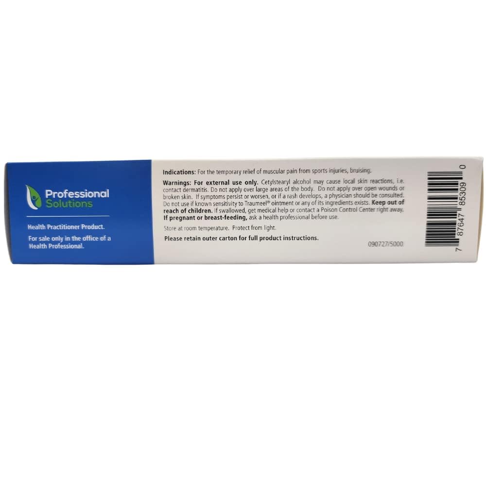 MediNatura Traumeel Ointment Topical Pain Relief for Muscle Joint Back Arthritis Injury or Exercise Related Pain & Soreness Arnica + 13 Active Ingredients - Made in Germany - 3.53 oz MediNatura uk supplements
