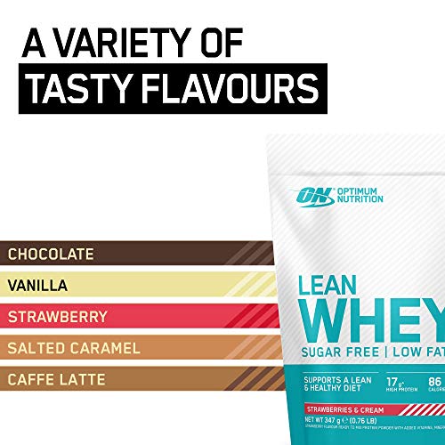 Optimum Nutrition Lean Whey Protein Powder, Low Fat, Sugar Free Diet Protein Powder Optimum Nutrition uk supplements