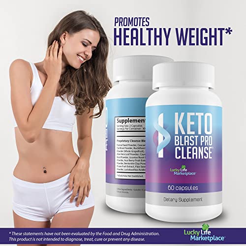 Keto Blast Pro Cleanse - Keto Friendly Keto Cleanse - Natural Probiotic & Cleanse Heath Secret uk supplements