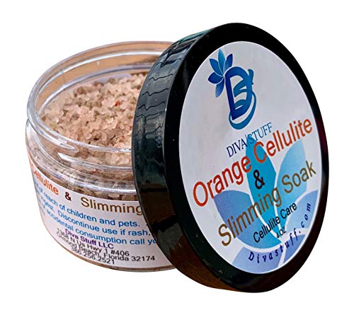 Cellulite and Slimming Salt Bath Soak With Orange Polyphenols,4oz Jar, Diva Stuff Diva Stuff uk supplements