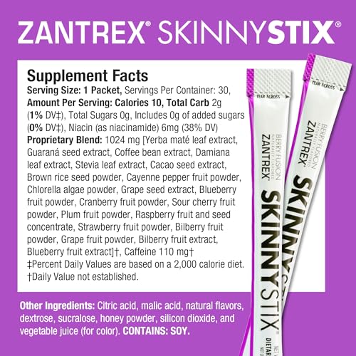 Zantrex SkinnyStix Energy Powder – Increase Energy, Heighten Focus, Boost Mood Zantrex uk supplements