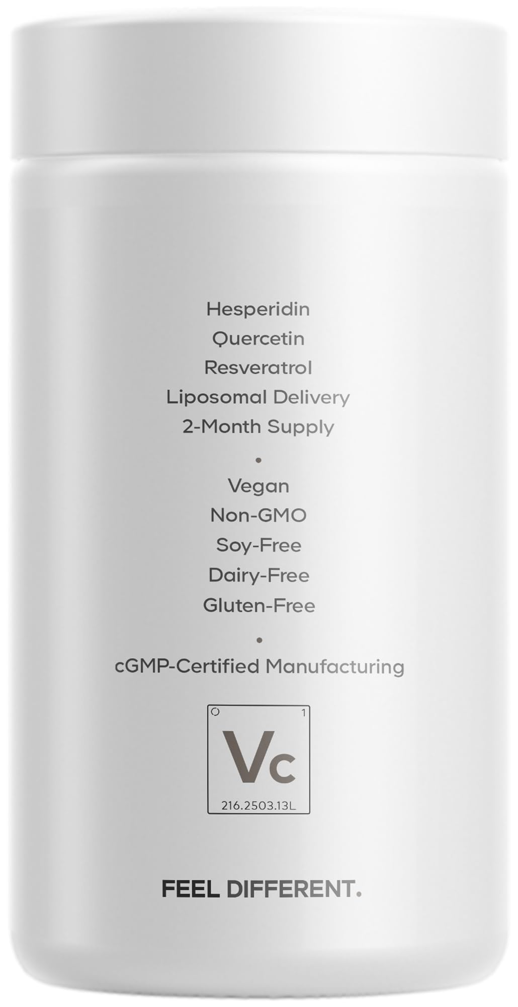 Codeage Liposomal Vitamin C+ Platinum - 1000 Mg Vitamin C Vitamins, Glutathione, NAC (N Acetyl Cysteine), Resveratrol, CoQ10, Rutin, Elderberry, Quercetin, Rosehip, Citrus Bioflavonoids - 180 Capsules Codeage uk supplements