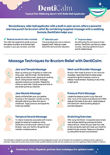 nfuse DentiCalm Soothing Pain Relief for Teeth Grinding and Jaw Clenching (Bruxism), for Jaw, Head and Neck Pain, Stiffness and Tension, Nightguard Discomfort Relief, 0.47 OZ nfuse uk supplements