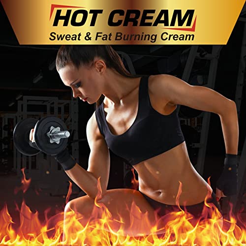 Hot Sweat Cream, Fat Burning Cream for Belly, Natural Sweat Enhancer Cream for Men Mcukv uk supplements