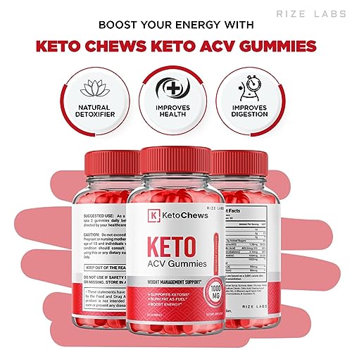(3 Pack) Keto Chews Gummies - Keto Chews ACV Gummies for Weight Loss 525 MG rize labs uk supplements