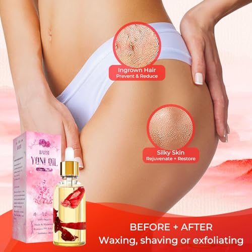 Yoni Soap Bars & Natural Yoni Oil Set, Natural Yoni Oil Vaginal Wash for Women Feminine Wash BASSI uk supplements